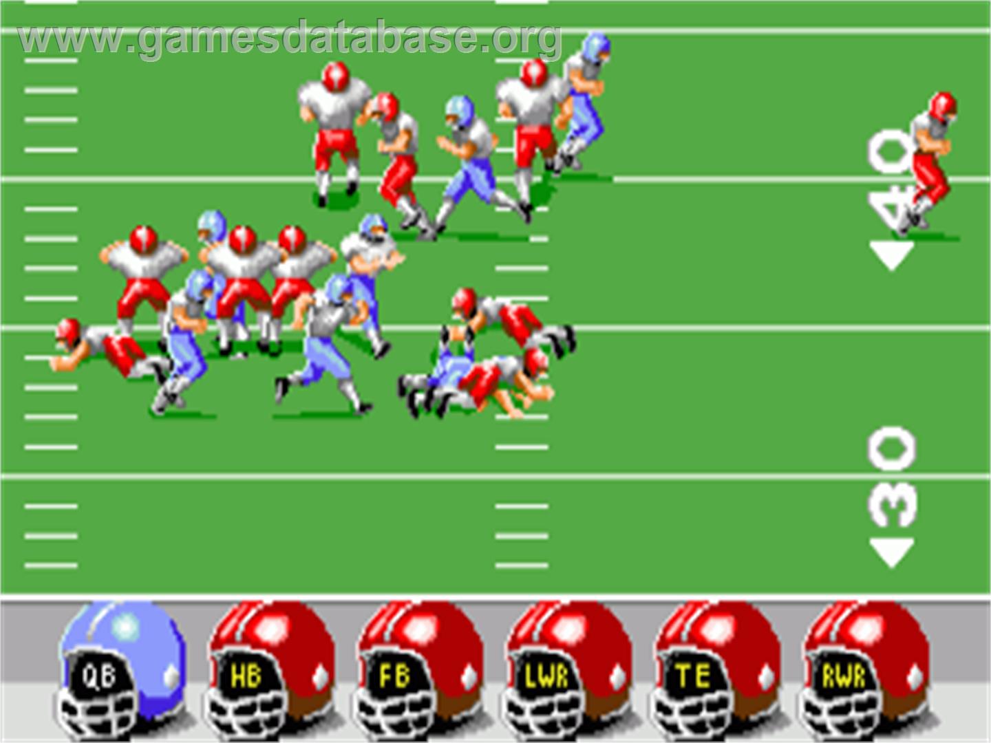 Abc Monday Night Football - Commodore Amiga - Artwork - In Game