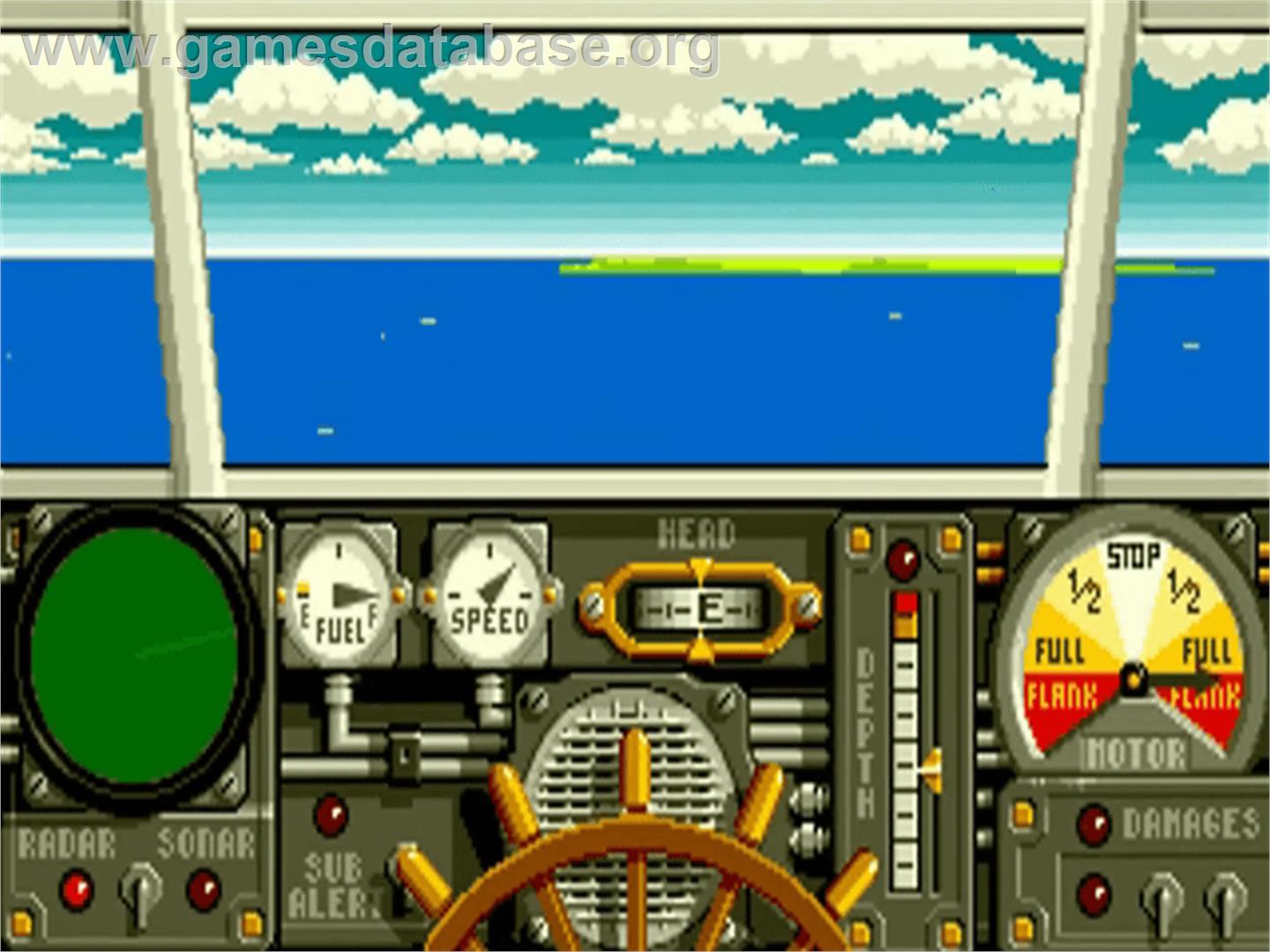 Advanced Destroyer Simulator - Commodore Amiga - Artwork - In Game