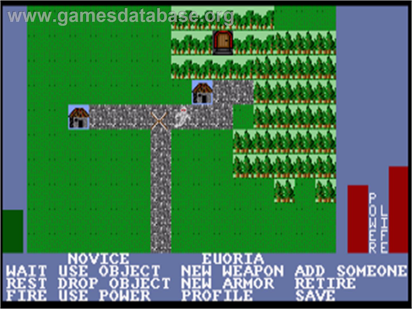 Adventure Construction Set - Commodore Amiga - Artwork - In Game