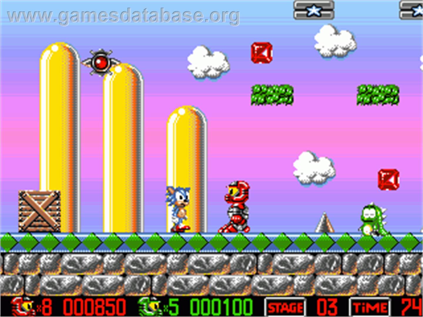 Adventures Of Quik And Silva, The - Commodore Amiga - Artwork - In Game