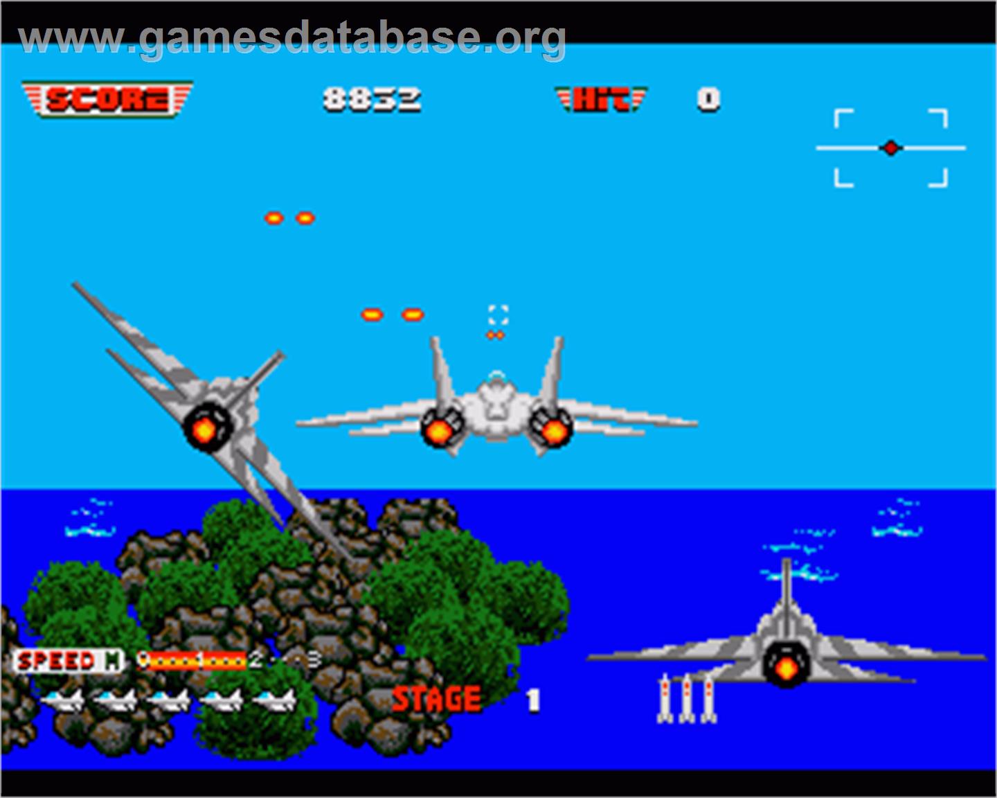 After Burner - Commodore Amiga - Artwork - In Game