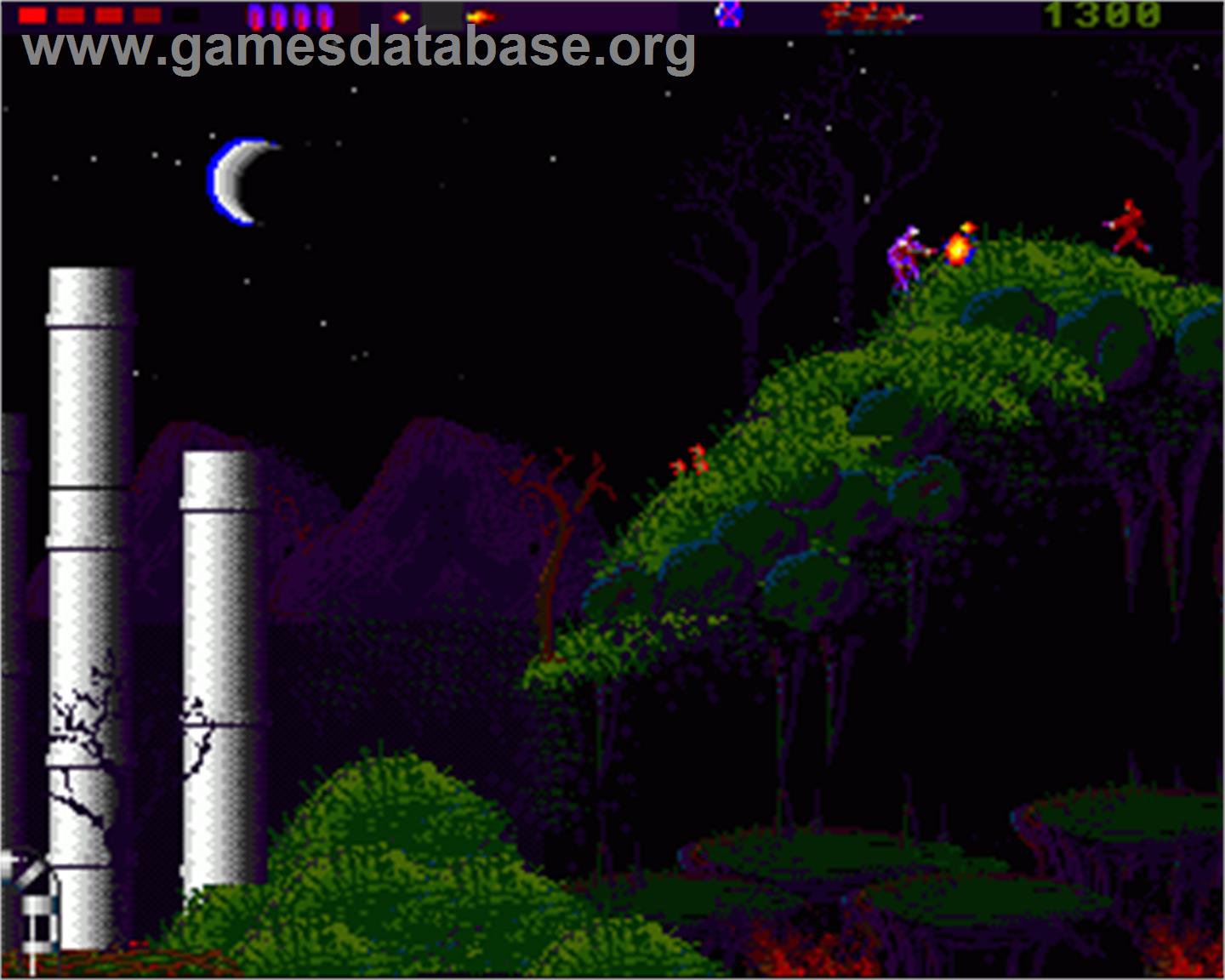 Alien Fish Finger - Commodore Amiga - Artwork - In Game