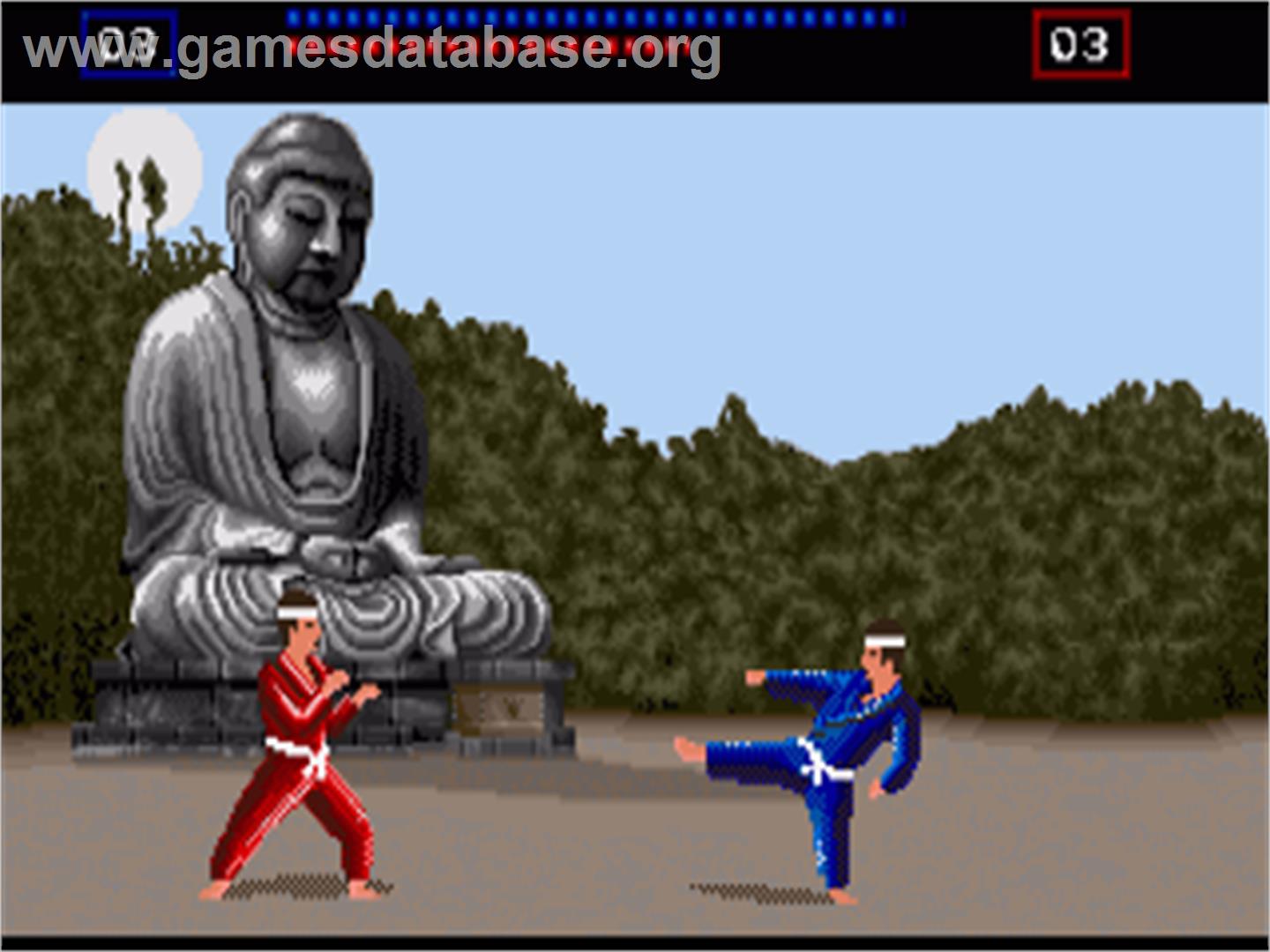 Amiga Karate - Commodore Amiga - Artwork - In Game