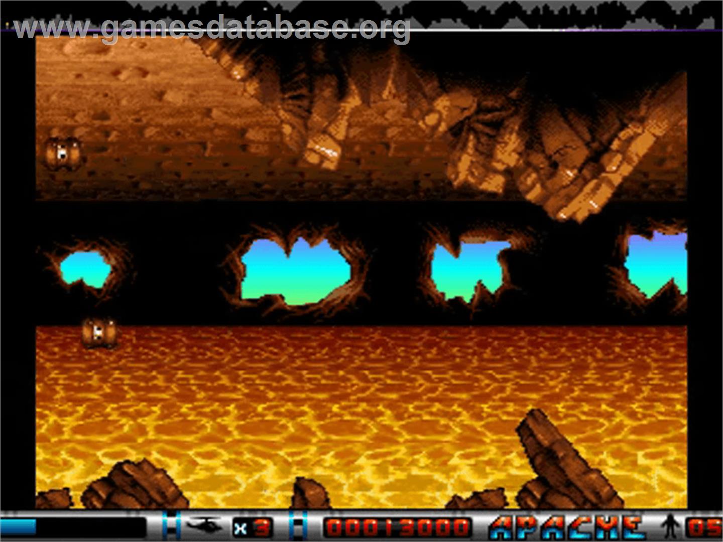 Apache - Commodore Amiga - Artwork - In Game