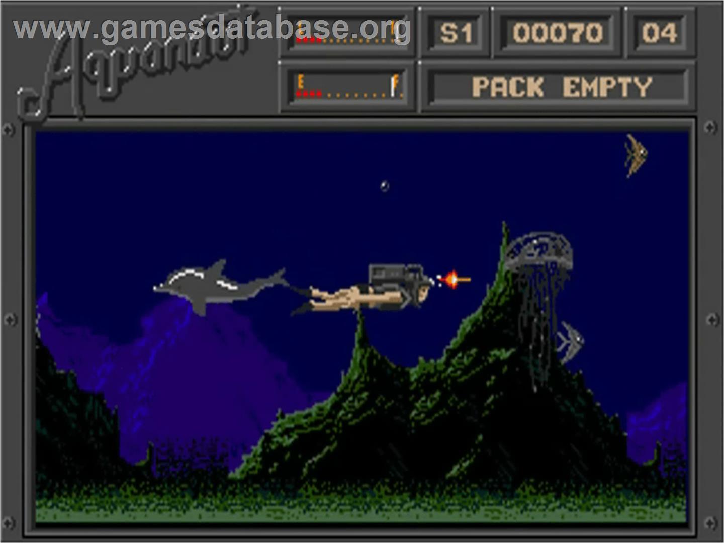 Aquanaut - Commodore Amiga - Artwork - In Game