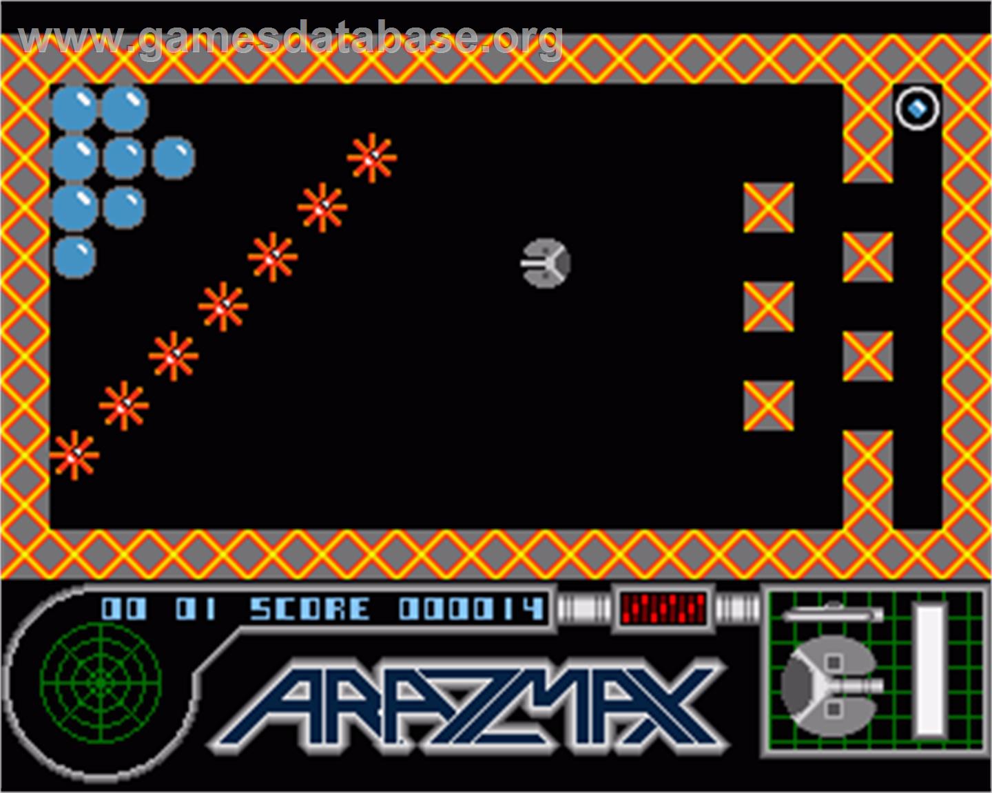 Arazmax - Commodore Amiga - Artwork - In Game