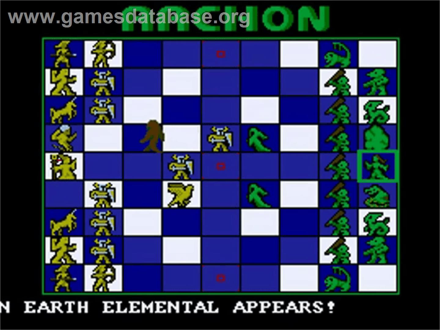 Archon: The Light and the Dark - Commodore Amiga - Artwork - In Game