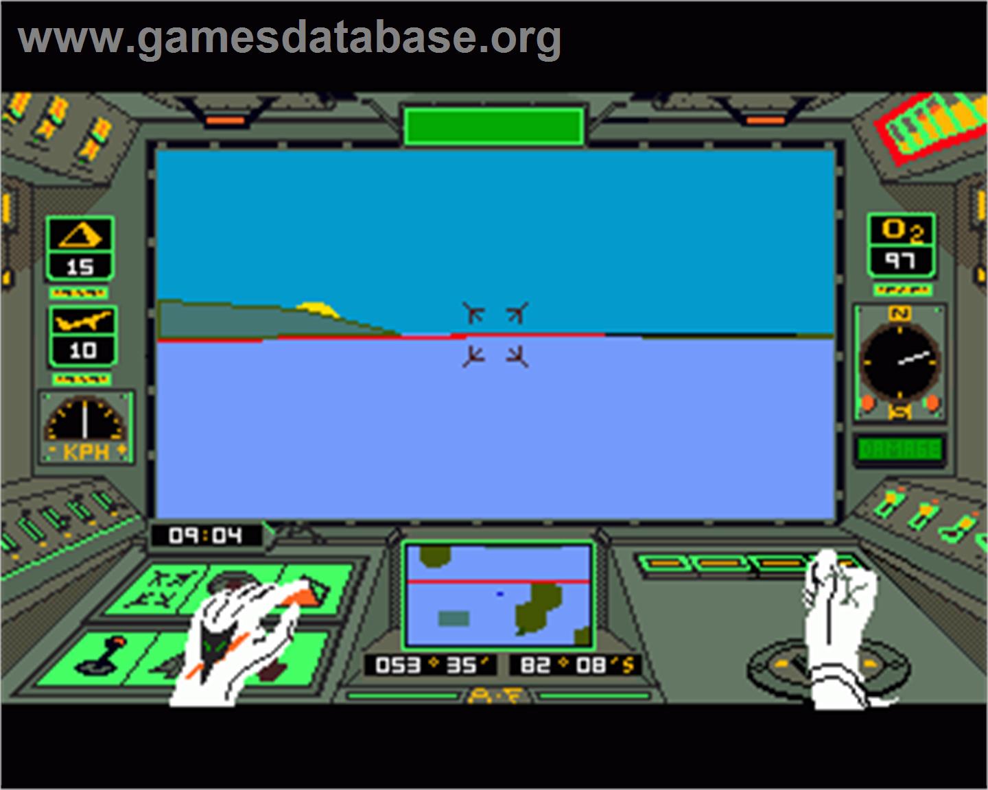 Arcticfox - Commodore Amiga - Artwork - In Game