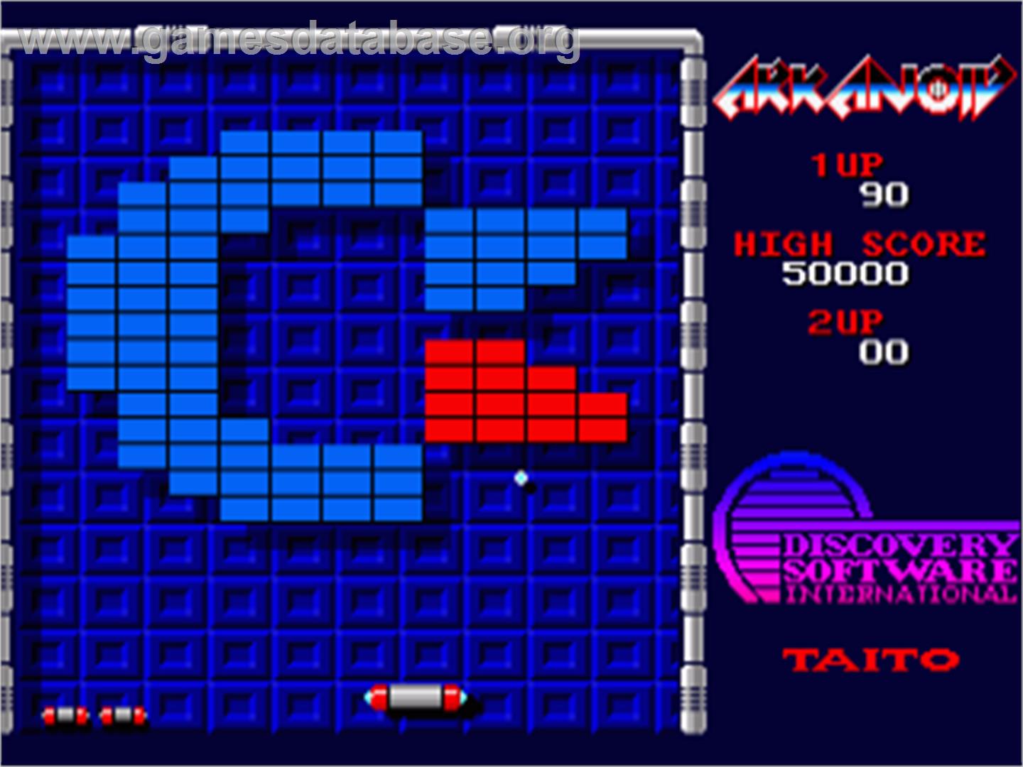 Arkanoid - Commodore Amiga - Artwork - In Game