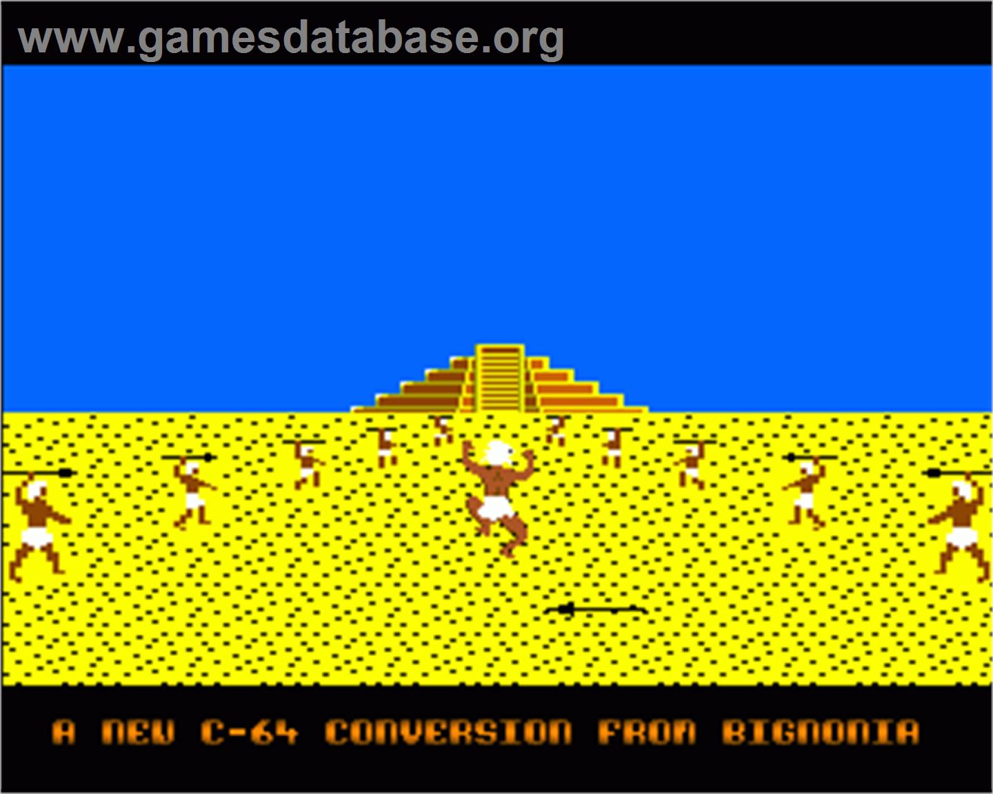 Aztec Challenge - Commodore Amiga - Artwork - In Game