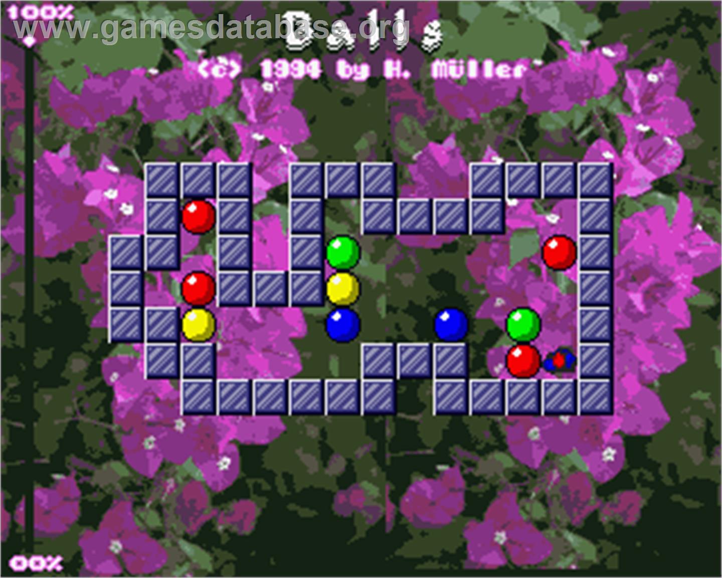 Balls - Commodore Amiga - Artwork - In Game