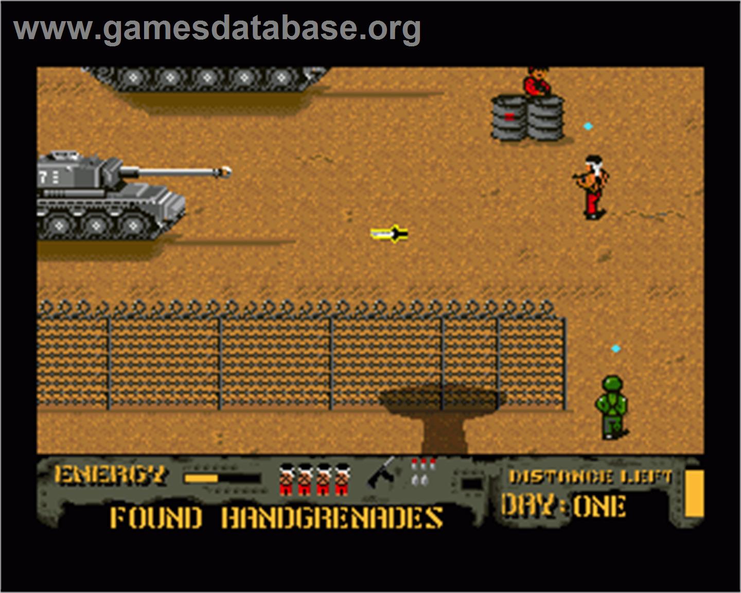 Banzai - Commodore Amiga - Artwork - In Game