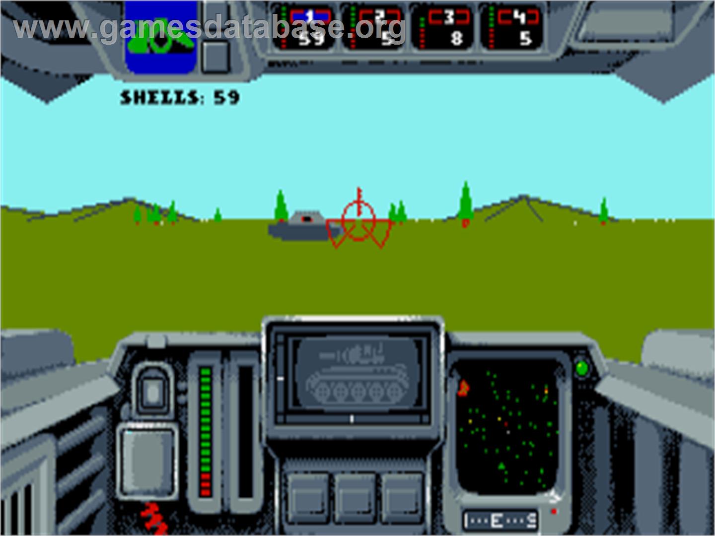 Battle Command - Commodore Amiga - Artwork - In Game