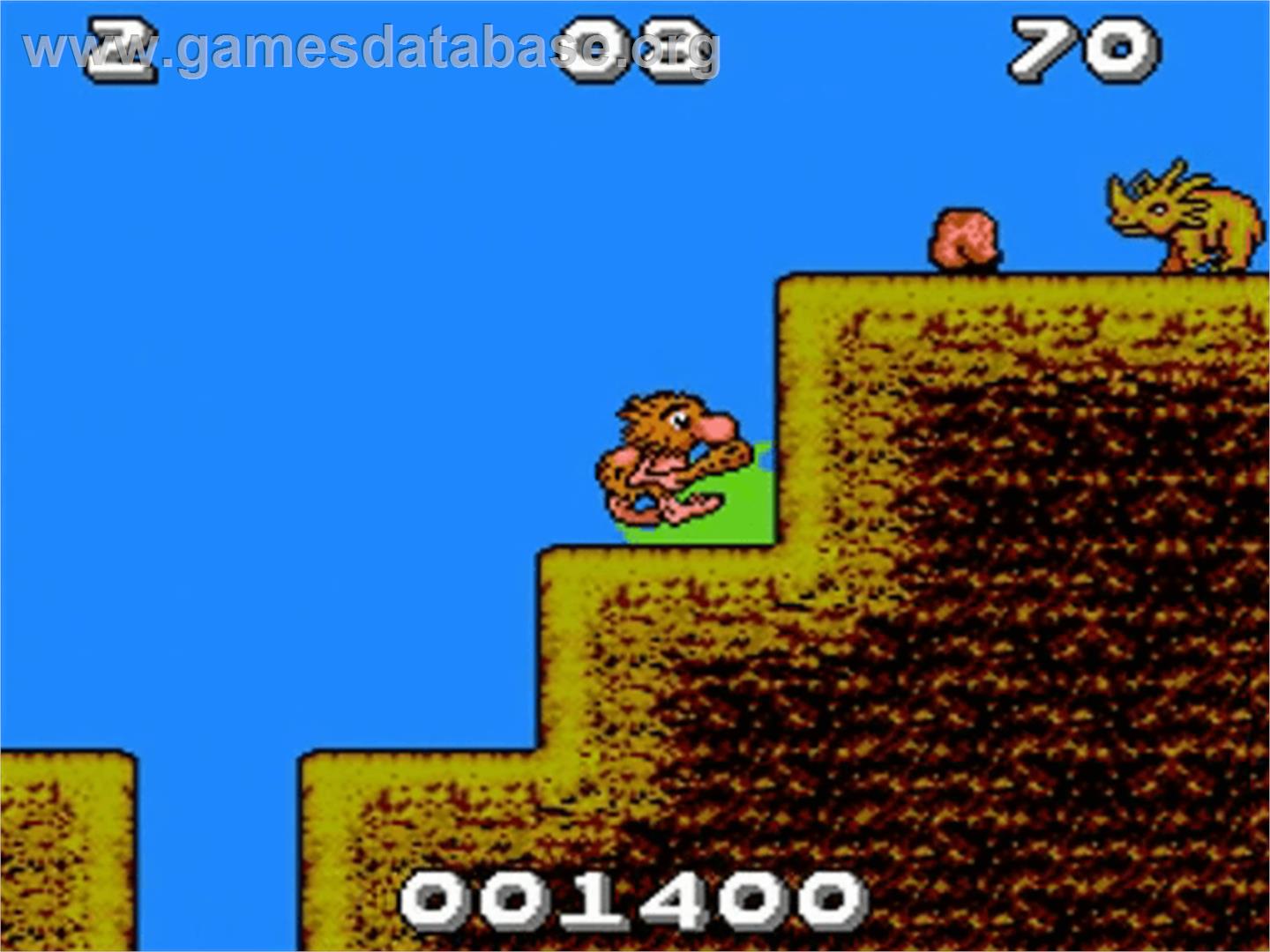 Big Nose the Caveman - Commodore Amiga - Artwork - In Game
