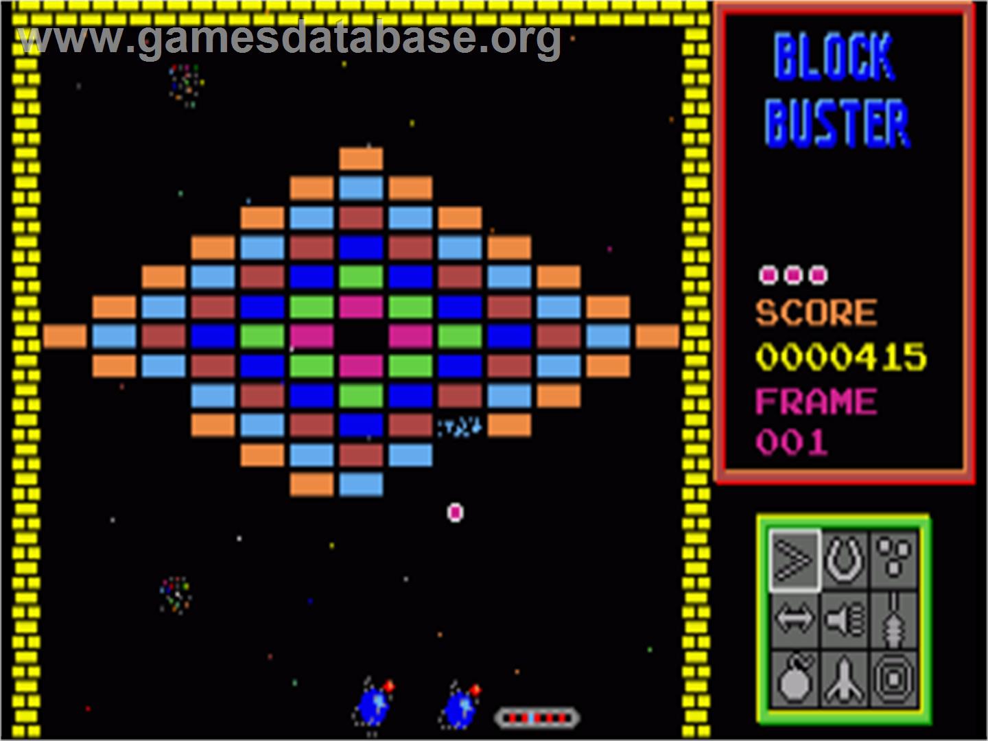 Blockbuster - Commodore Amiga - Artwork - In Game