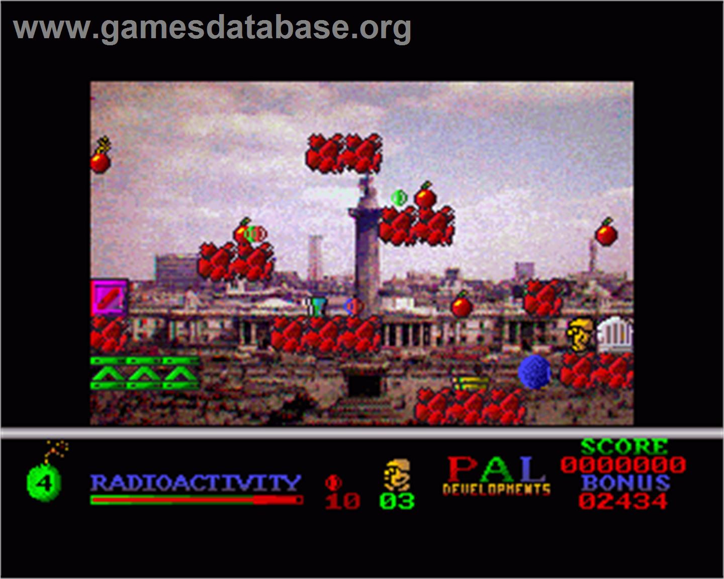 Bomb Fusion - Commodore Amiga - Artwork - In Game