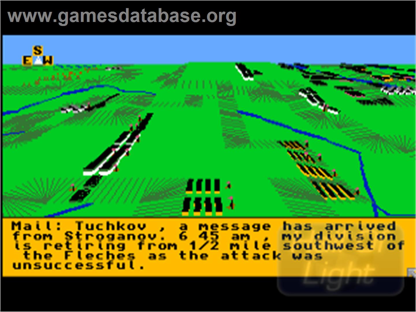 Borodino - Commodore Amiga - Artwork - In Game