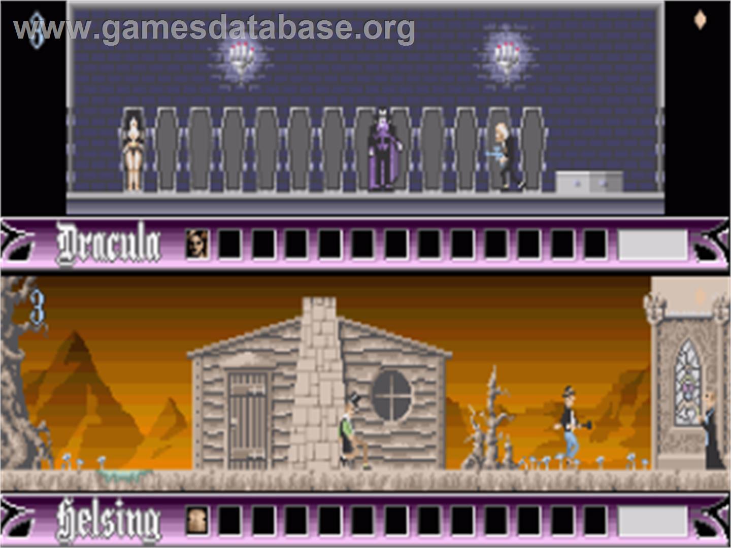 Brides of Dracula - Commodore Amiga - Artwork - In Game
