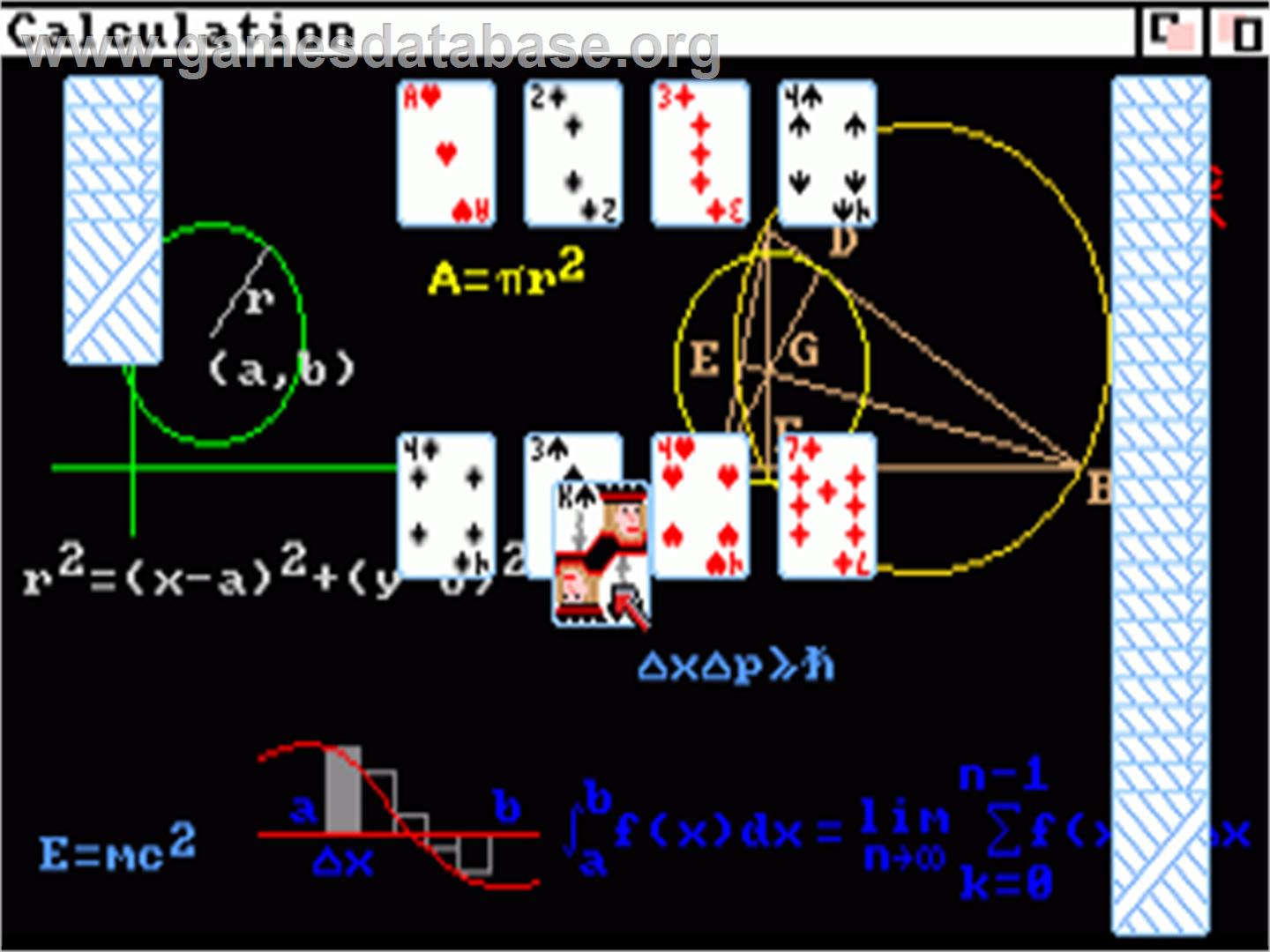 Calculation - Commodore Amiga - Artwork - In Game