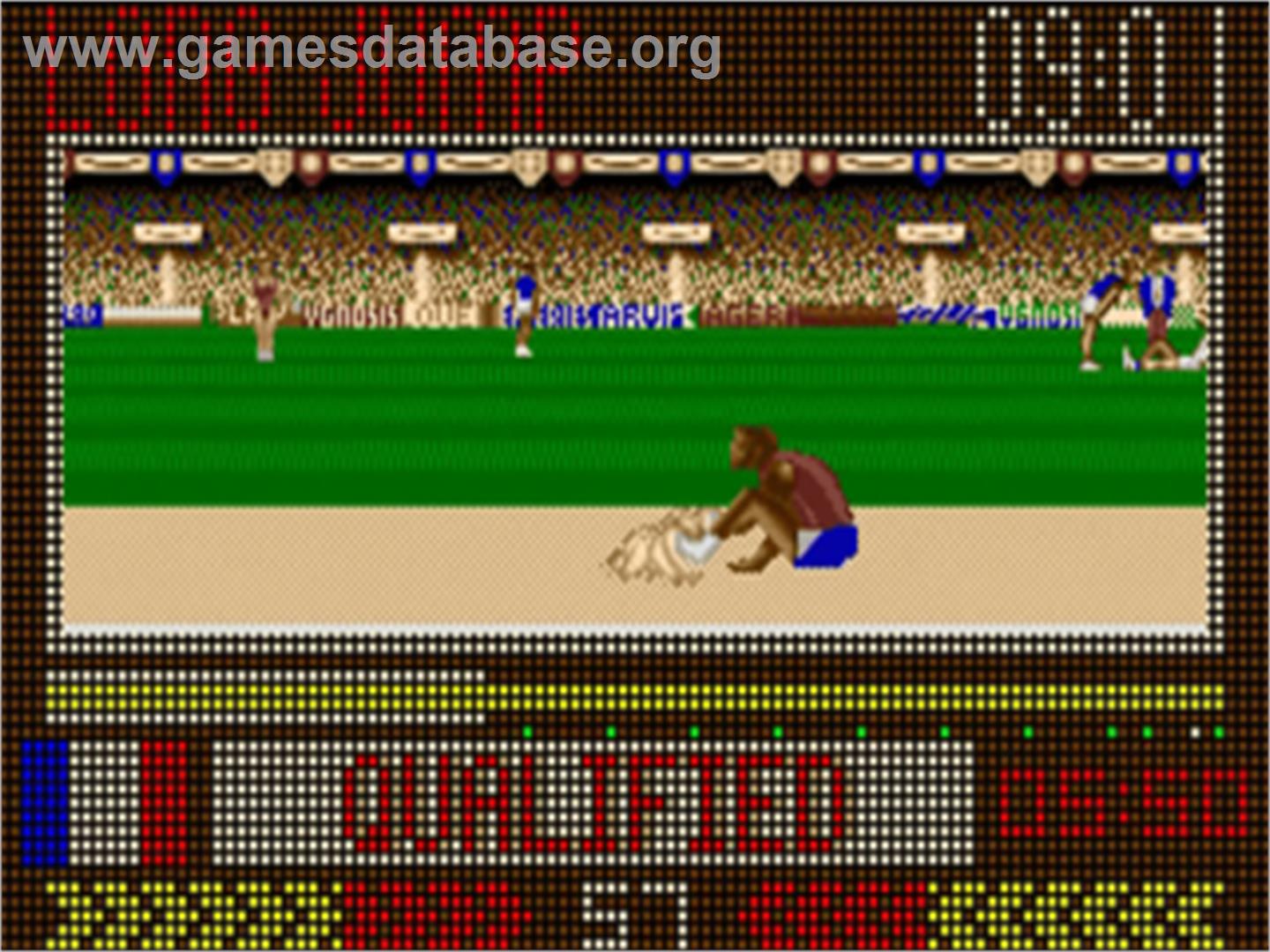 Carl Lewis Challenge - Commodore Amiga - Artwork - In Game