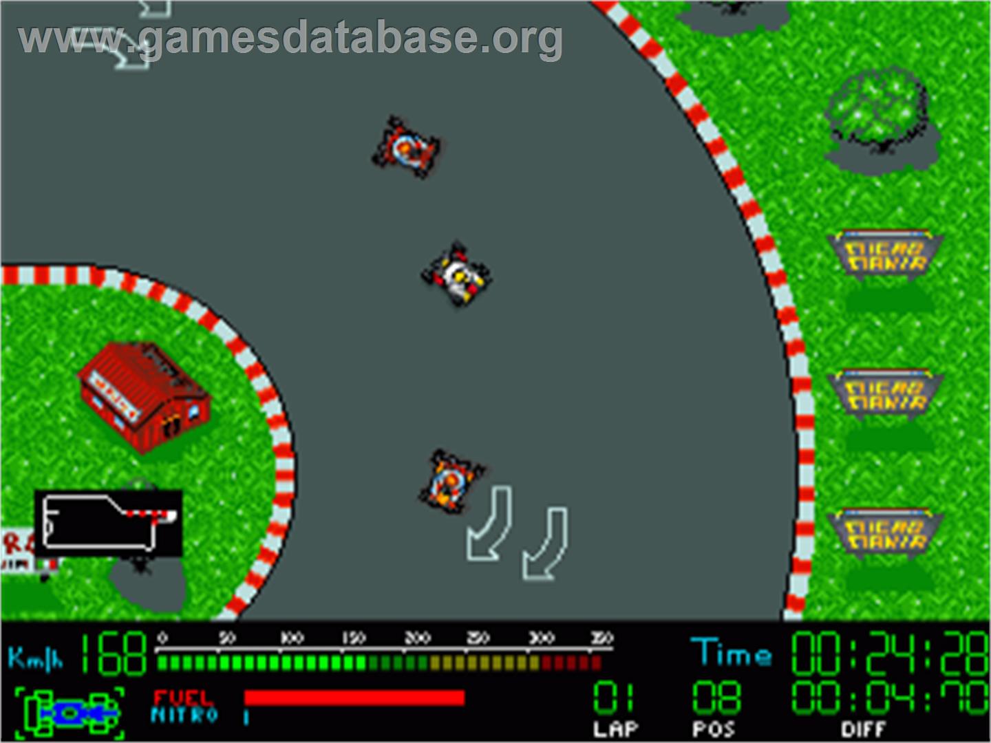 Champion Driver - Commodore Amiga - Artwork - In Game