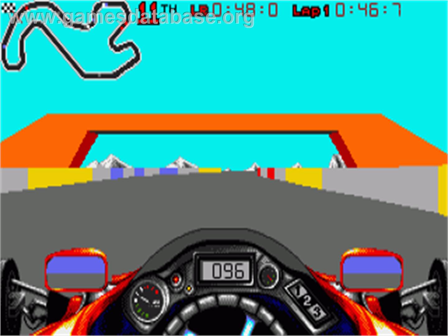 Championship Run - Commodore Amiga - Artwork - In Game