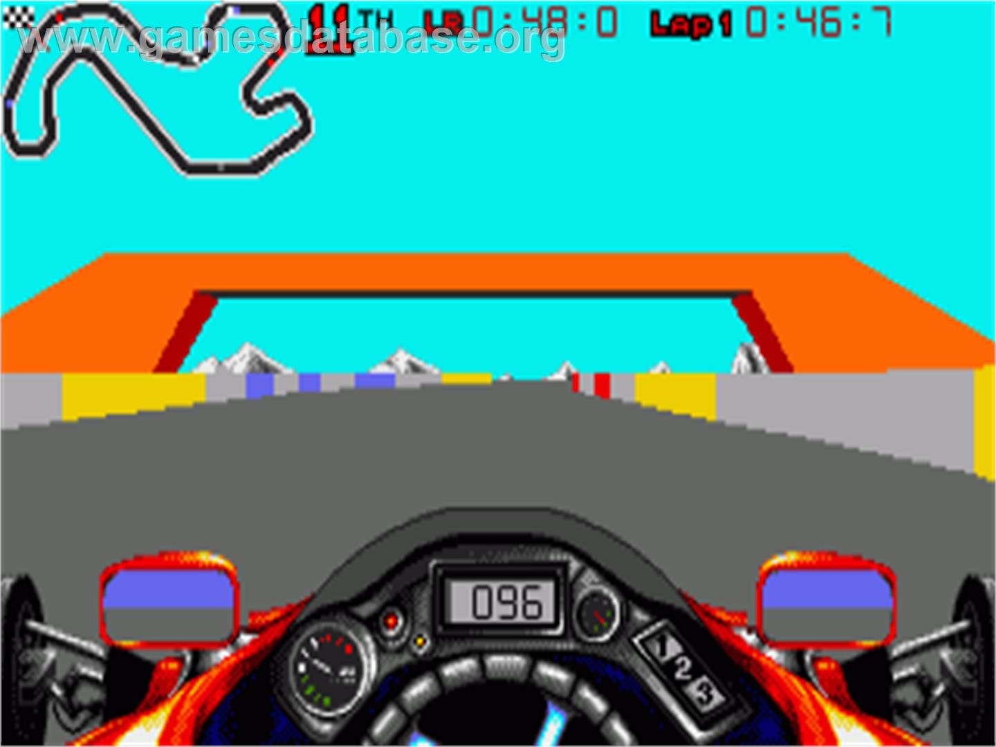 Championship Run - Commodore Amiga - Artwork - In Game