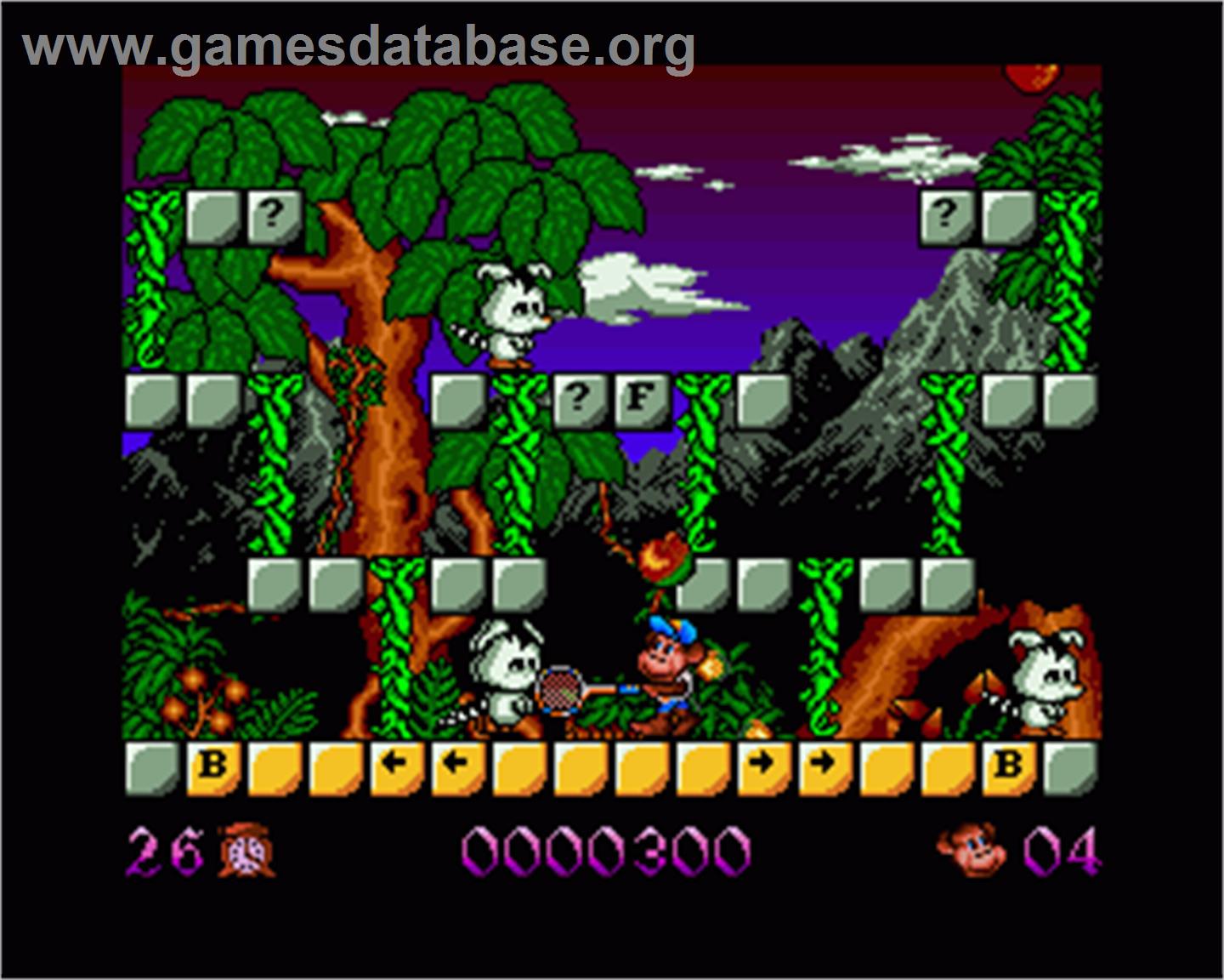 Charlie Chimp - Commodore Amiga - Artwork - In Game