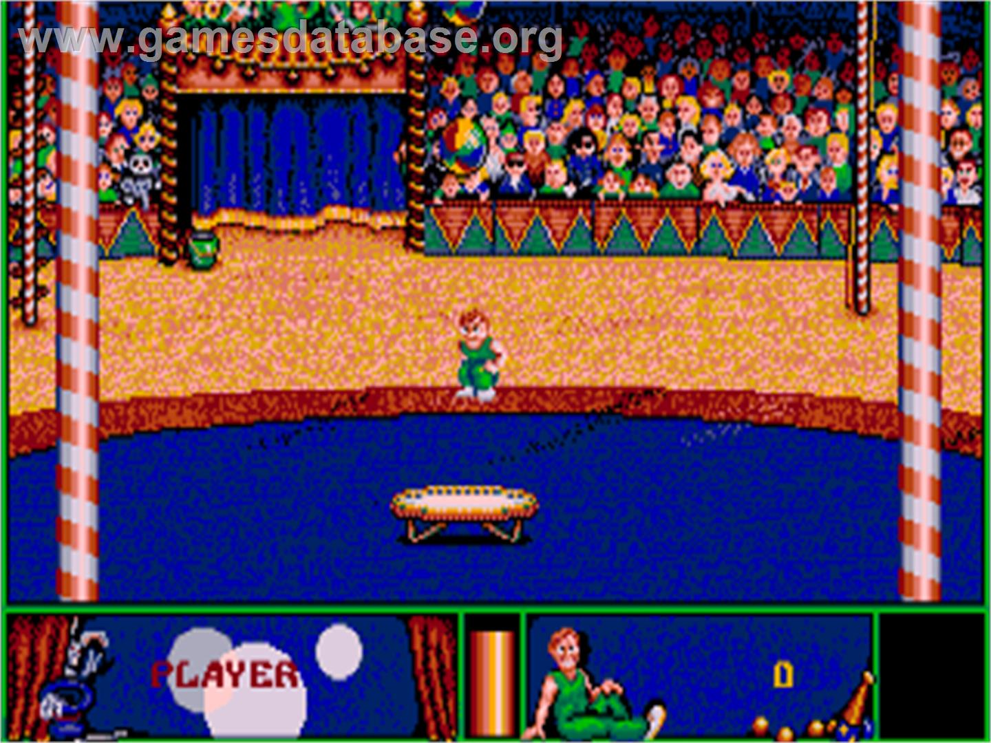 Circus Attractions - Commodore Amiga - Artwork - In Game