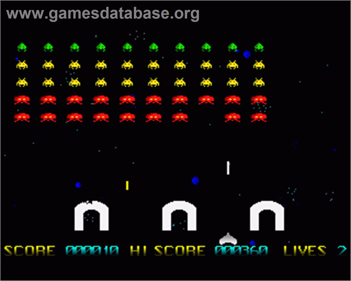 Classic Invaders - Commodore Amiga - Artwork - In Game