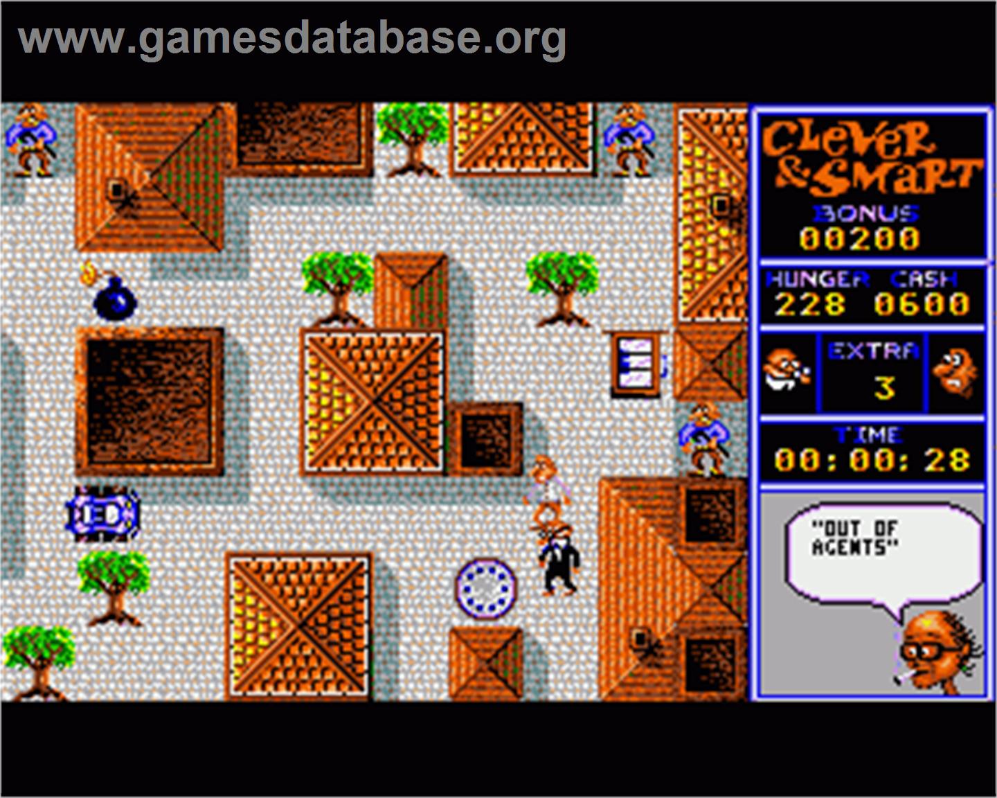 Clever And Smart - Commodore Amiga - Artwork - In Game