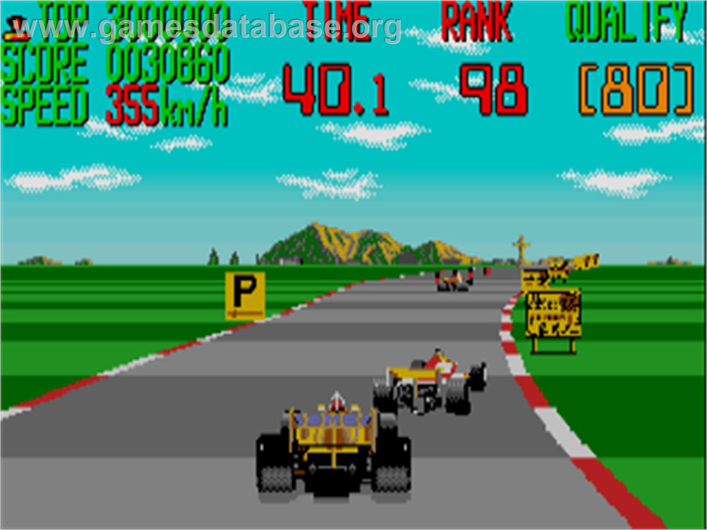 Continental Circus - Commodore Amiga - Artwork - In Game
