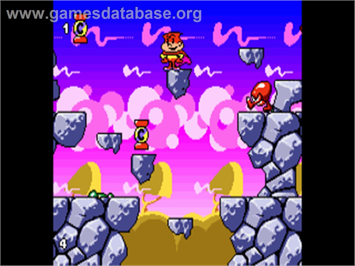 Cosmic Spacehead - Commodore Amiga - Artwork - In Game