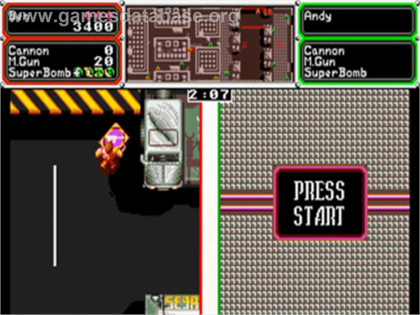 Crack Down - Commodore Amiga - Artwork - In Game