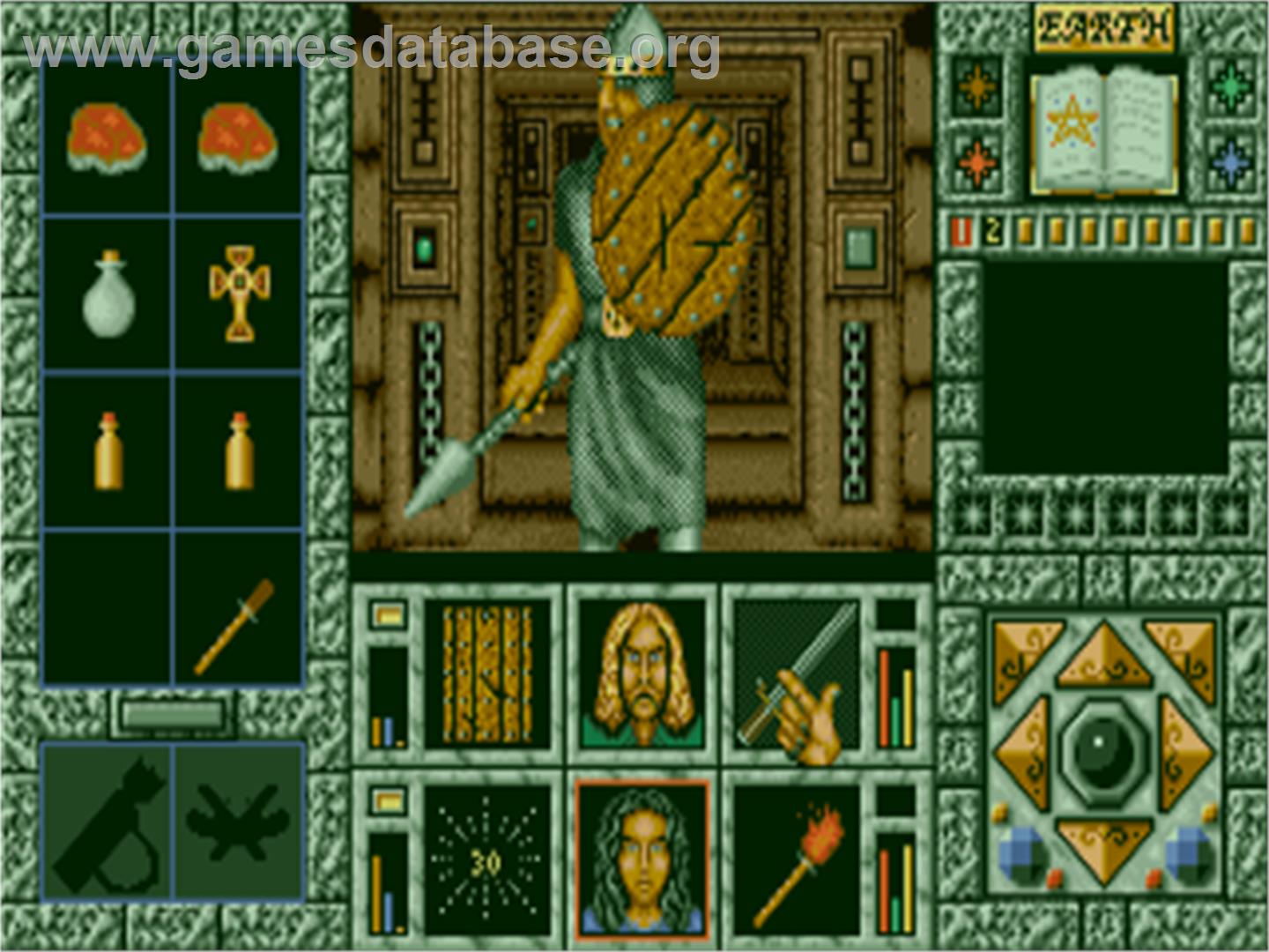 Crystal Dragon - Commodore Amiga - Artwork - In Game