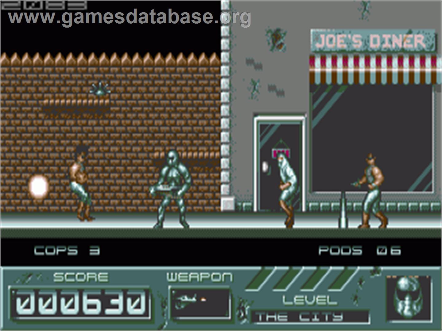 Cybercop - Commodore Amiga - Artwork - In Game