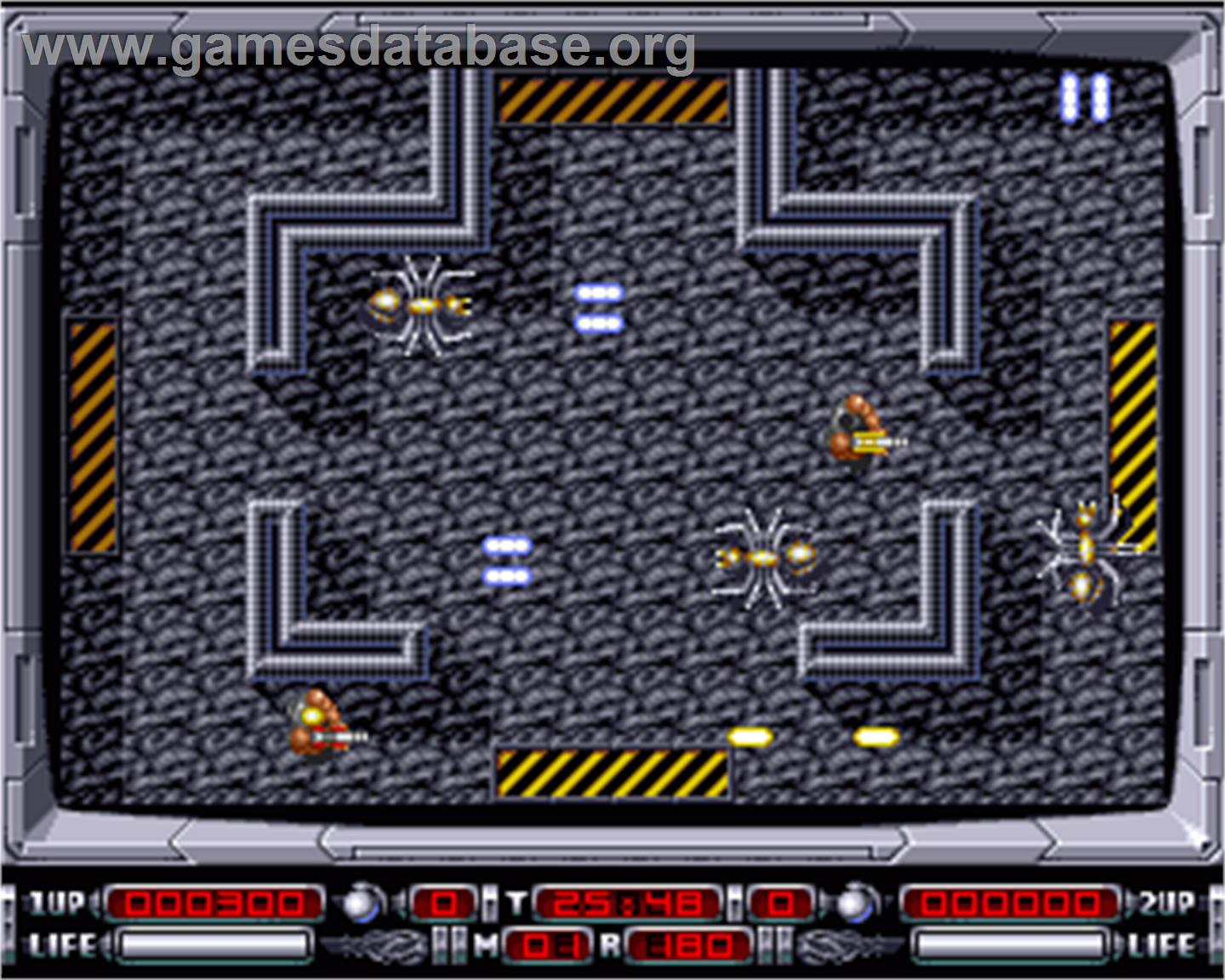 Cyberzerk - Commodore Amiga - Artwork - In Game