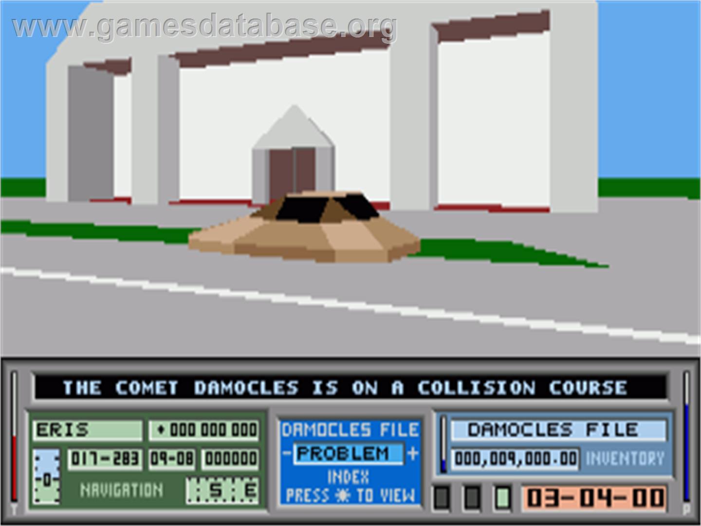 Damocles: Mercenary 2 - Commodore Amiga - Artwork - In Game