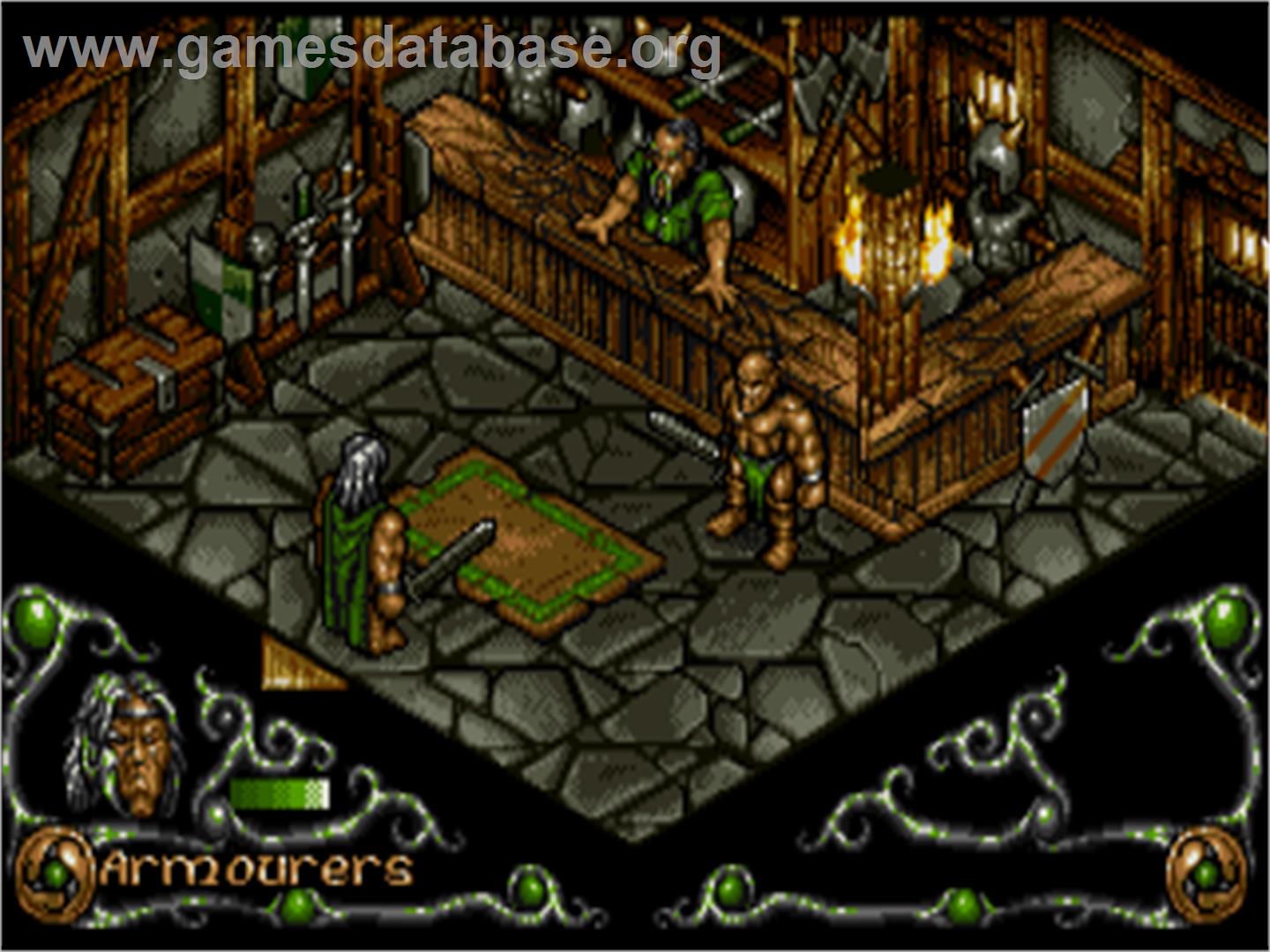 Darkmere: The Nightmare's Begun - Commodore Amiga - Artwork - In Game