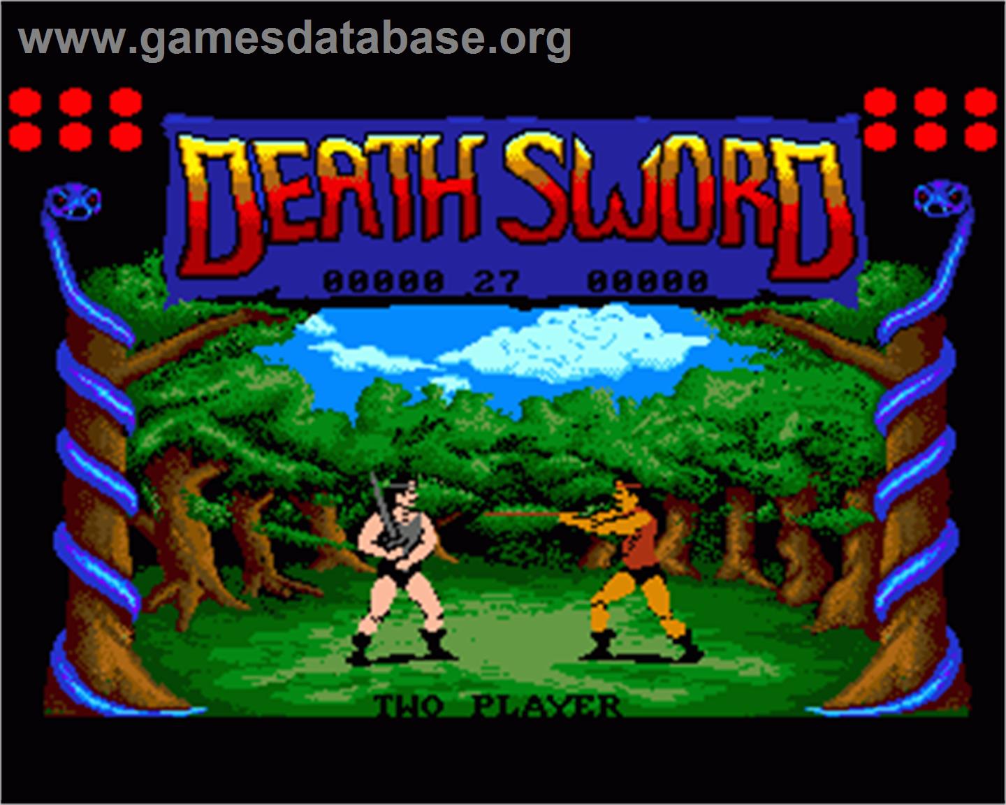 Death Sword - Commodore Amiga - Artwork - In Game
