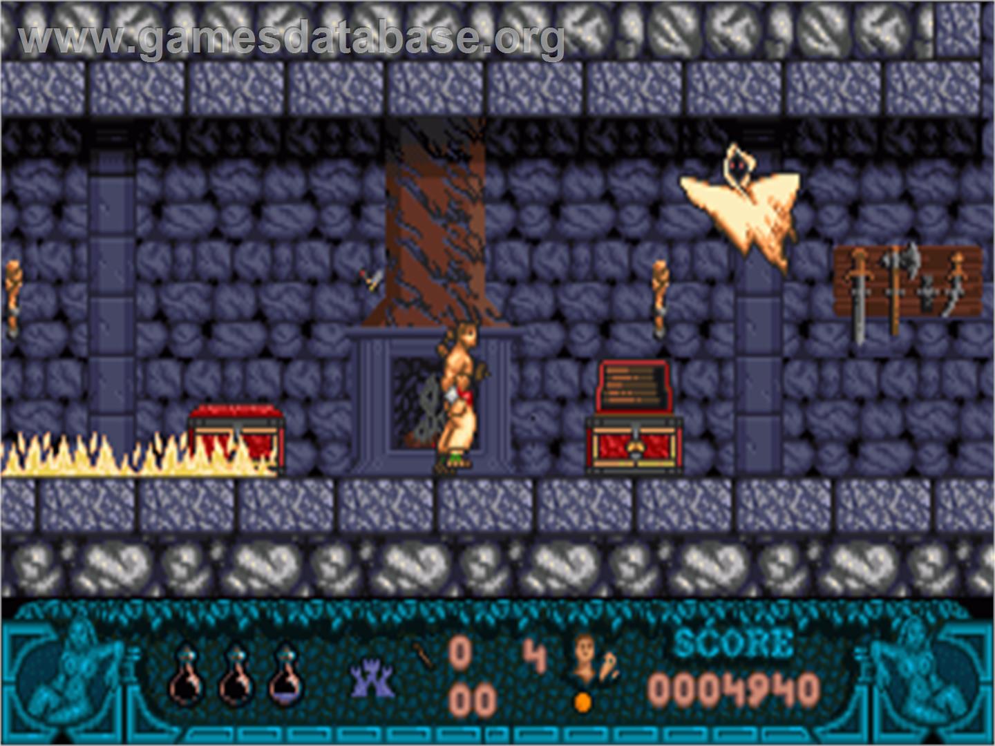 Death Trap - Commodore Amiga - Artwork - In Game
