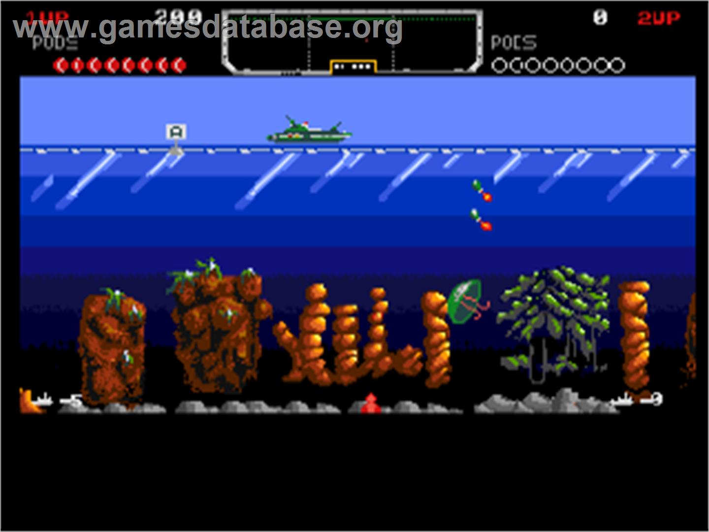 Deep, The - Commodore Amiga - Artwork - In Game