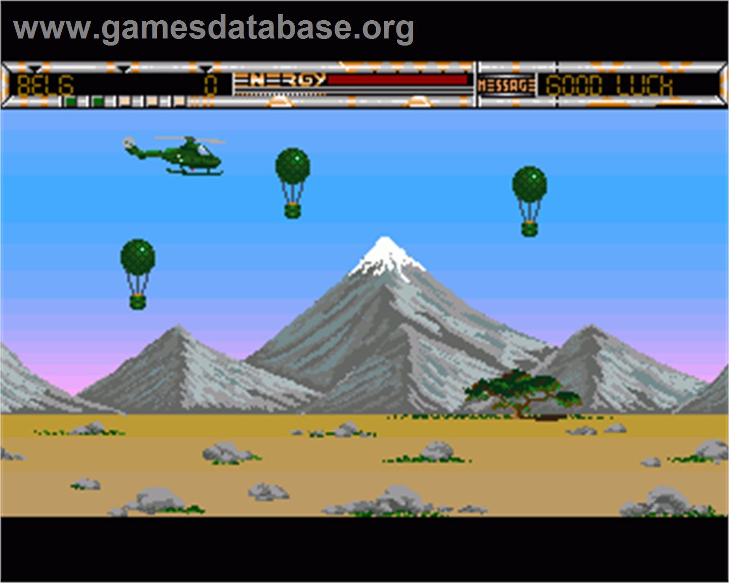 Delta Run - Commodore Amiga - Artwork - In Game