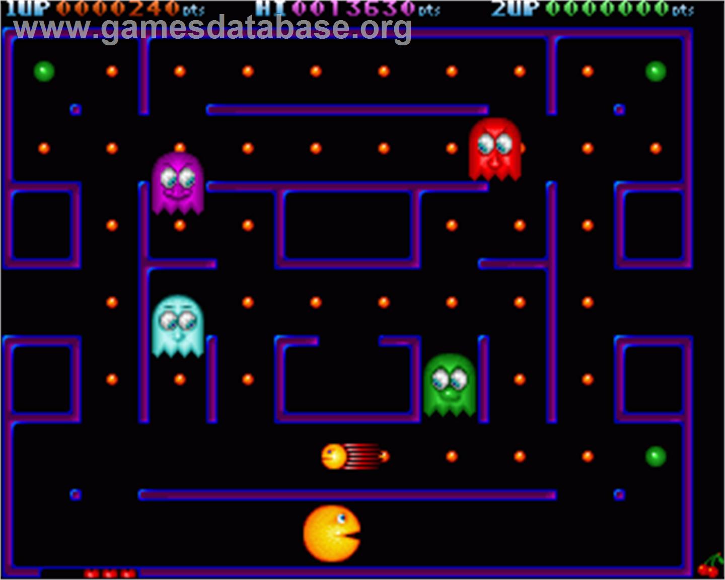 Deluxe Pacman - Commodore Amiga - Artwork - In Game
