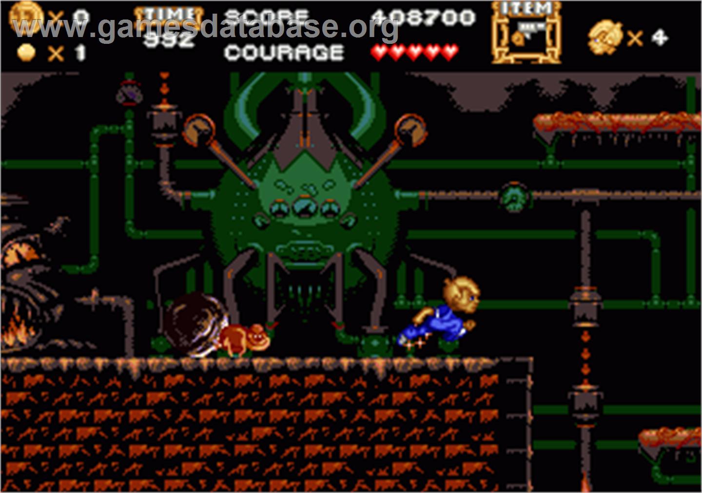 Dennis - Commodore Amiga - Artwork - In Game