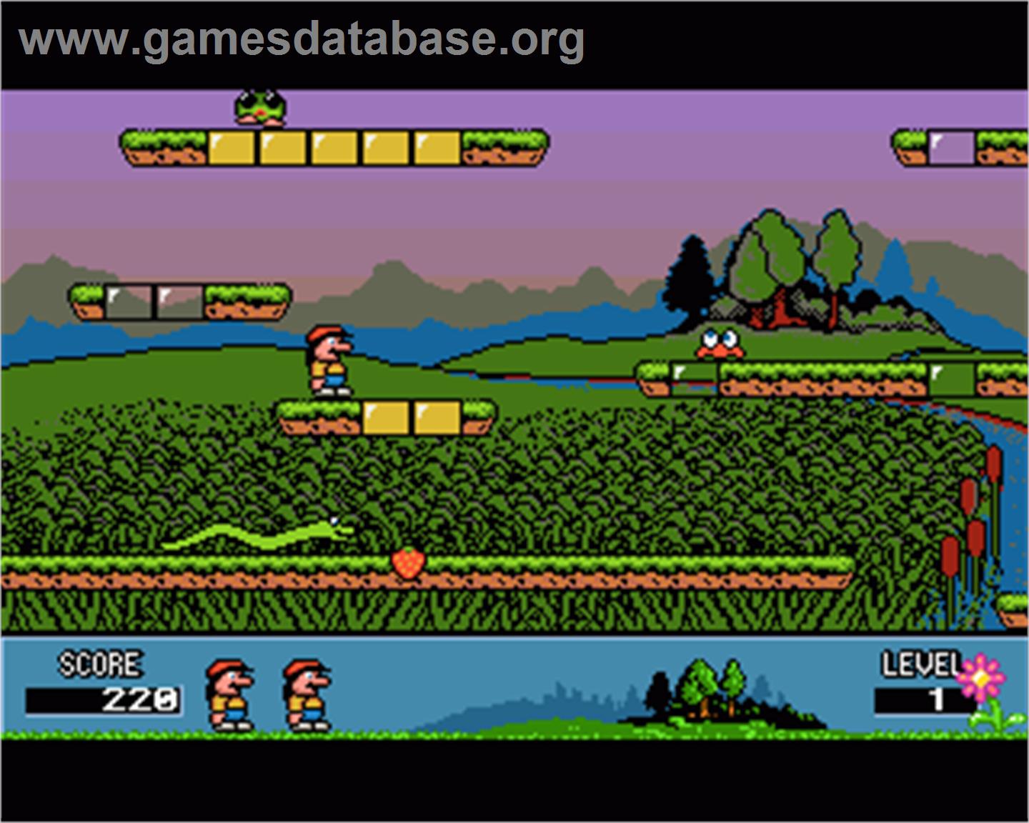 Dithell's Wonderland - Commodore Amiga - Artwork - In Game
