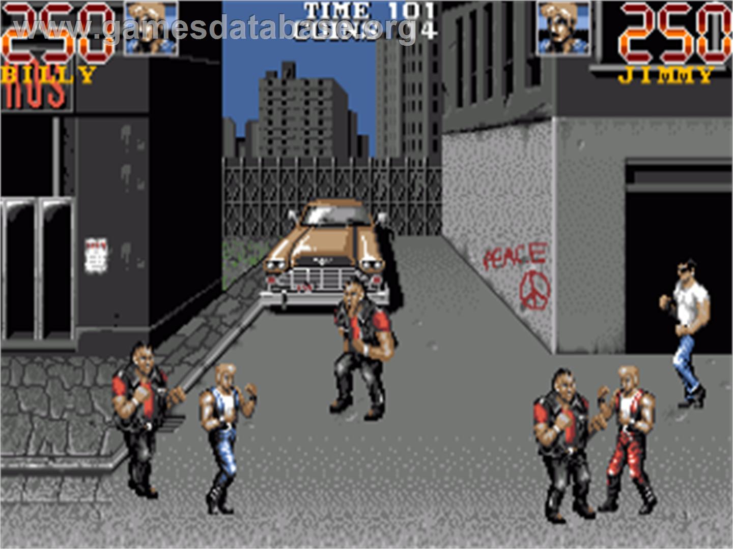 Double Dragon 3 - The Rosetta Stone - Commodore Amiga - Artwork - In Game
