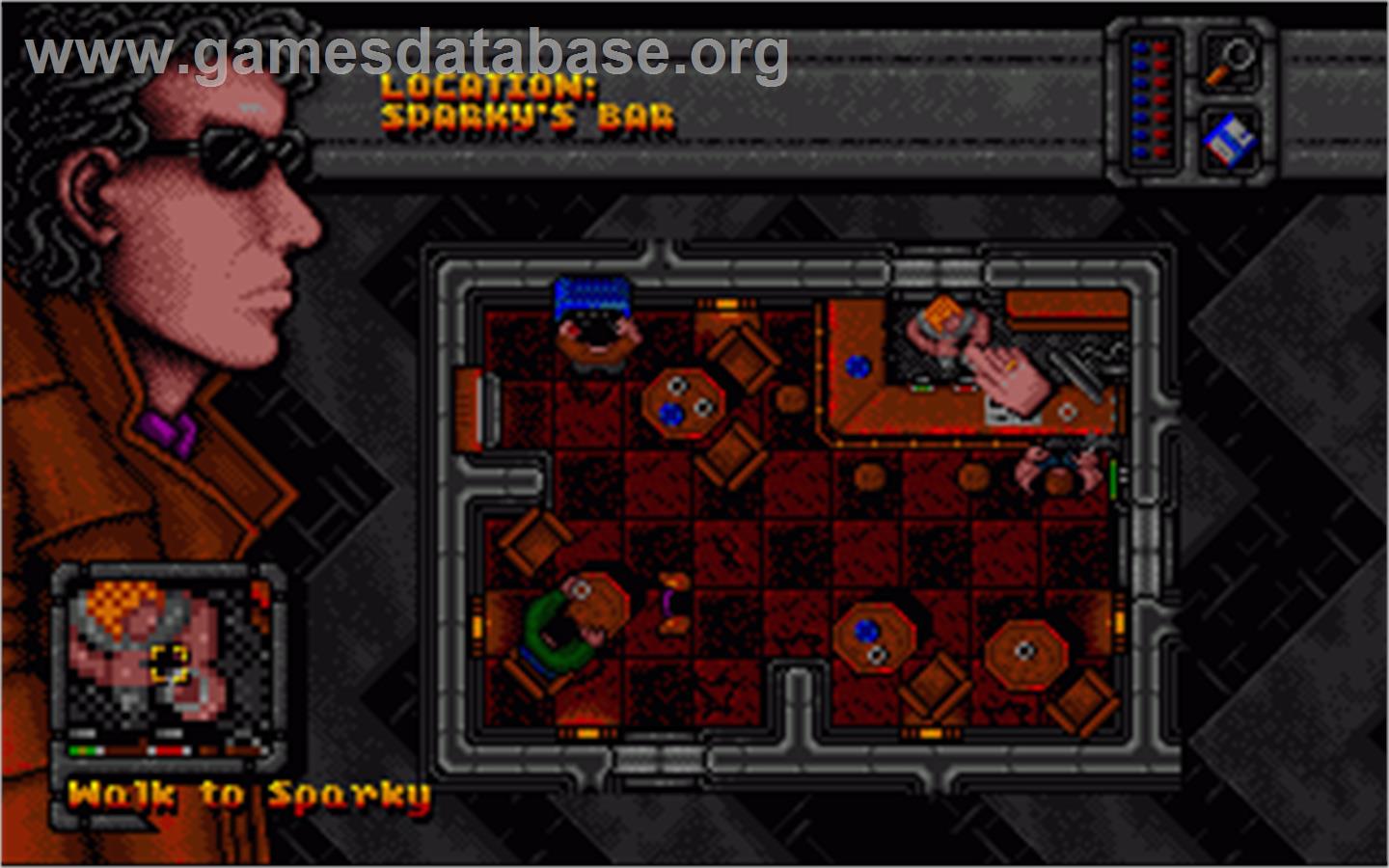 DreamWeb - Commodore Amiga - Artwork - In Game
