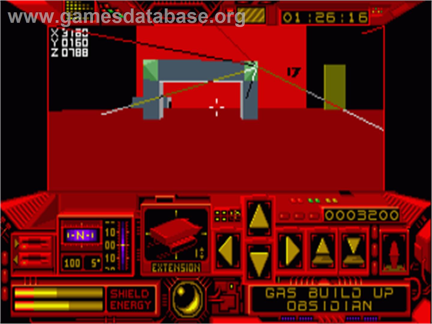 Driller - Commodore Amiga - Artwork - In Game