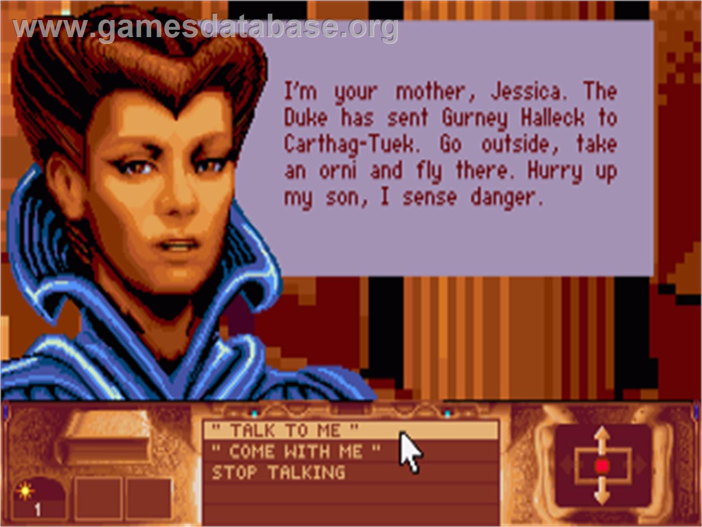 Dune - Commodore Amiga - Artwork - In Game